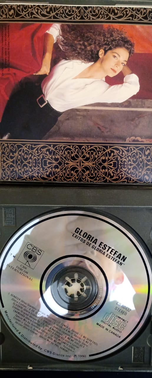 Gloria Estefan – Exitos De Gloria Estefan. Cd en buen estado.