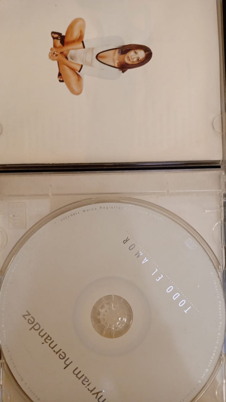 Myriam Hernandez – Todo El Amor. Cd.
