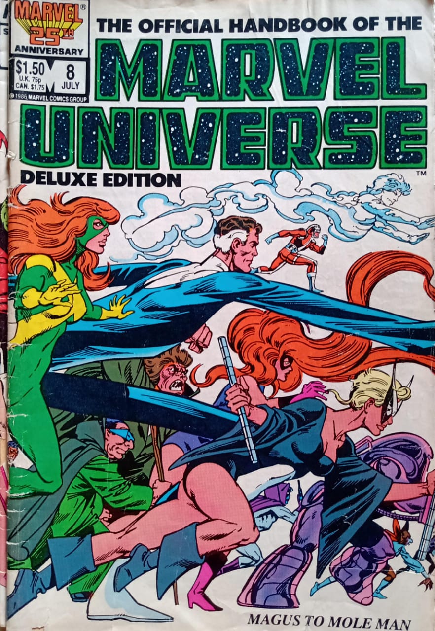 The Official Handbook of the Marvel Universe. 7 números 1989.