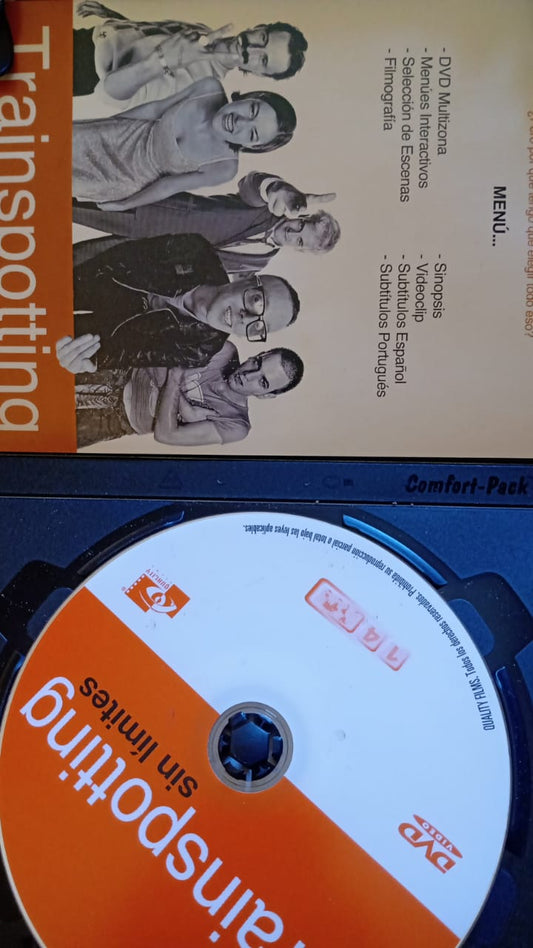 Trainspotting: La vida en el abismo. DVD.
