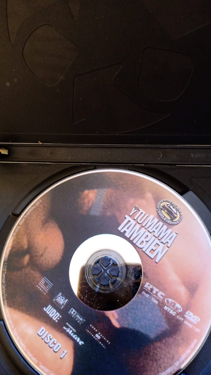 Y tu mamá también. DVD.