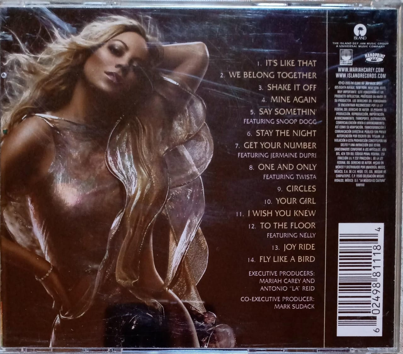 Mariah Carey. The Emancipation of Mimi. Cd.