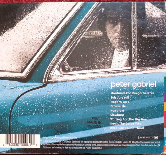 Peter Gabriel – Peter Gabriel 1 (Car). Cd.