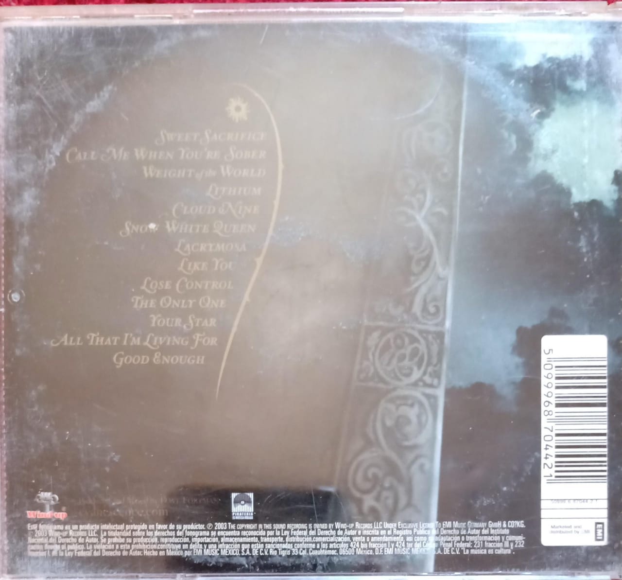 Evanescence – The Open Door. Cd.