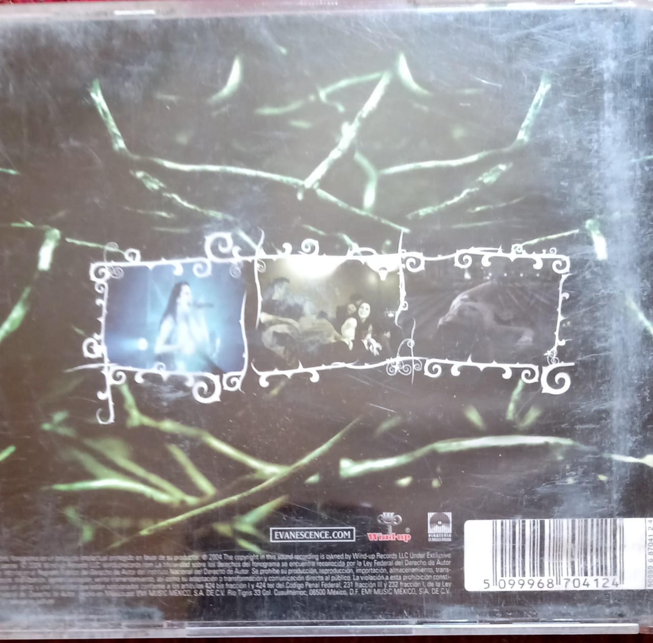 Evanescence – Anywhere but Home. Cd doble.