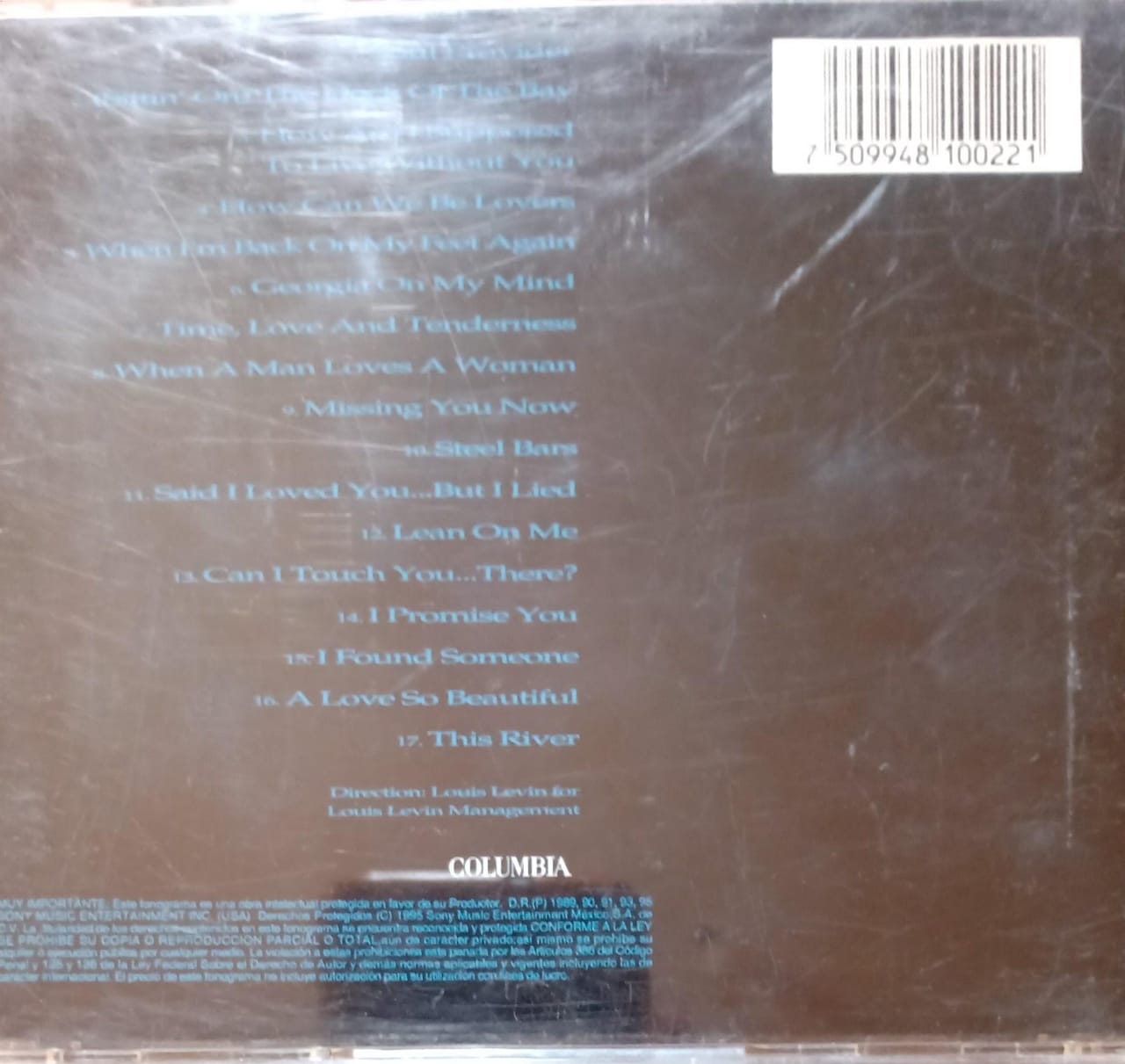 Michael Bolton – Greatest Hits (1985 - 1995). Cd.