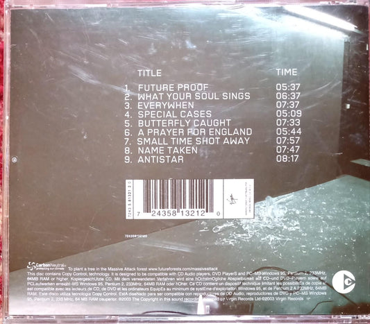Massive Attack – 100th Window. Cd.