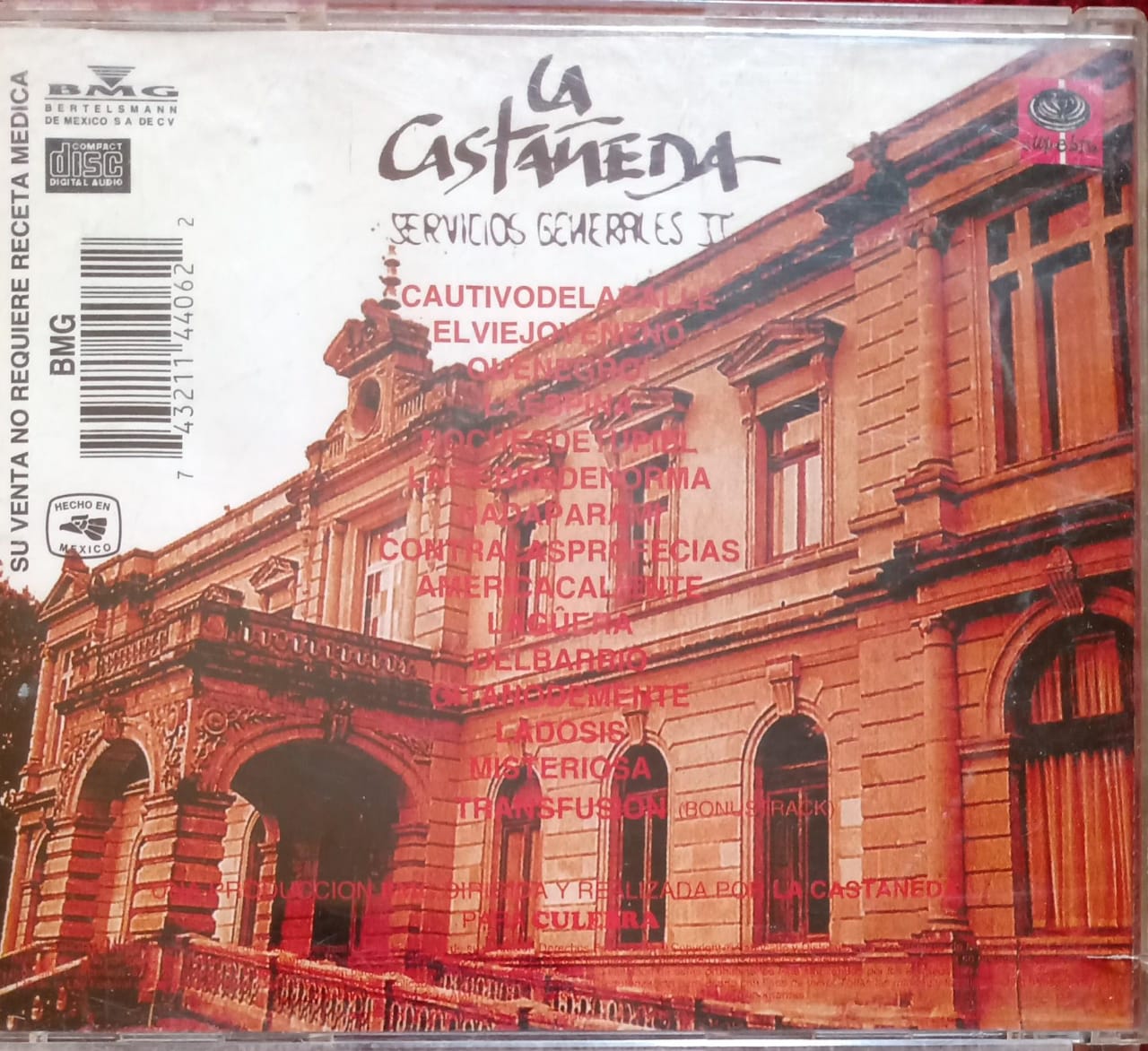 La Castañeda – Servicios Generales II. Cd.