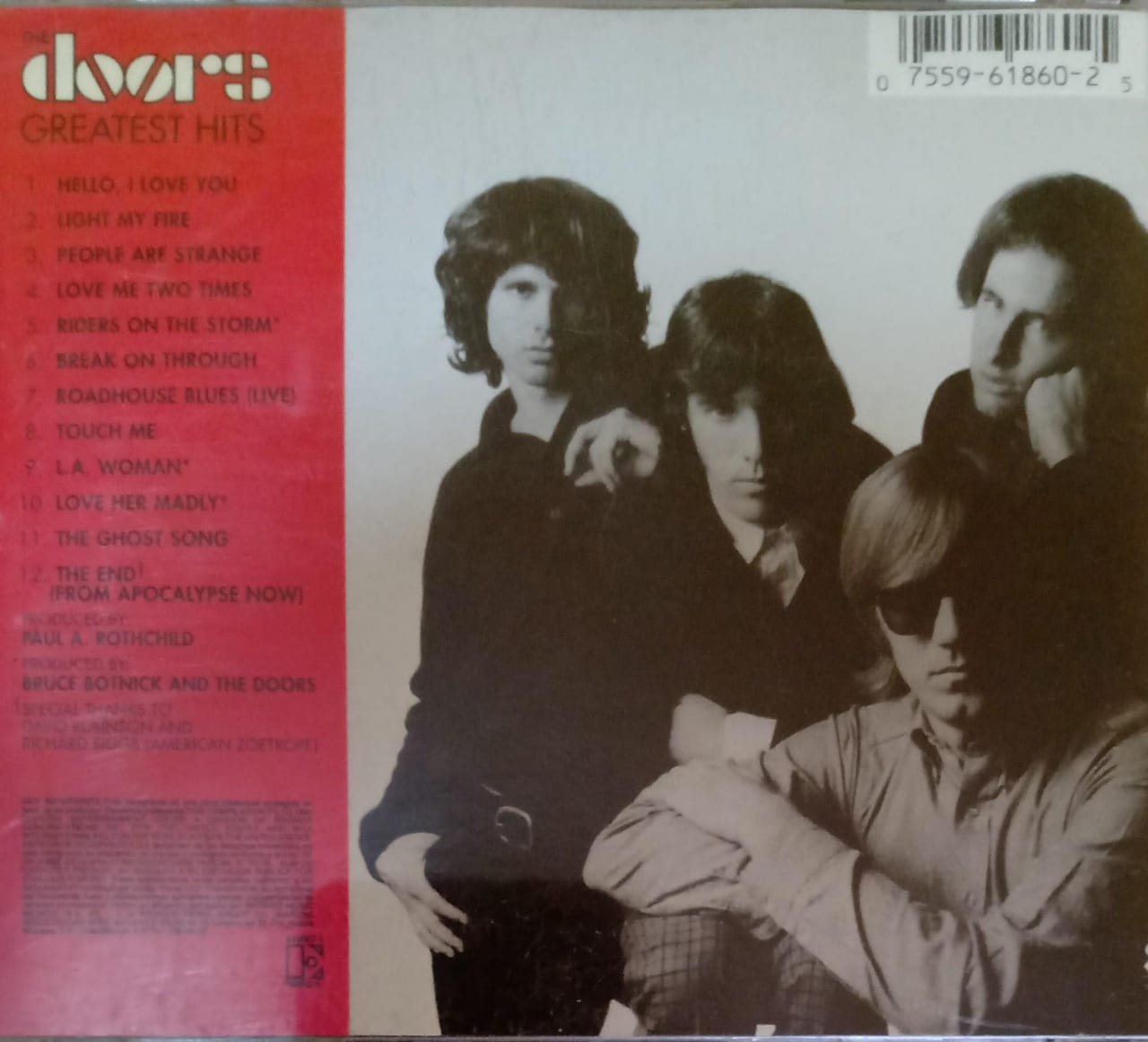 The Doors – Greatest Hits. Cd.