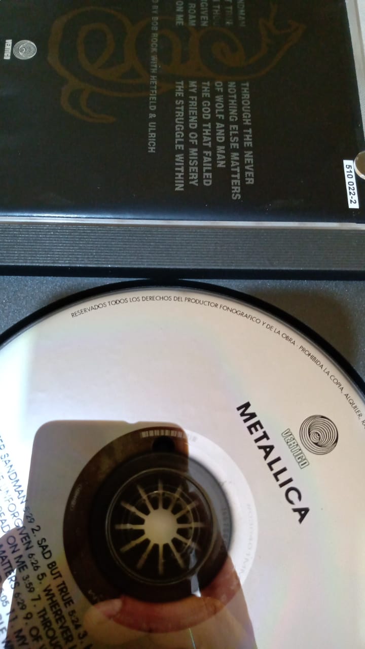 Metallica – Metallica (El Álbum Negro). Cd.