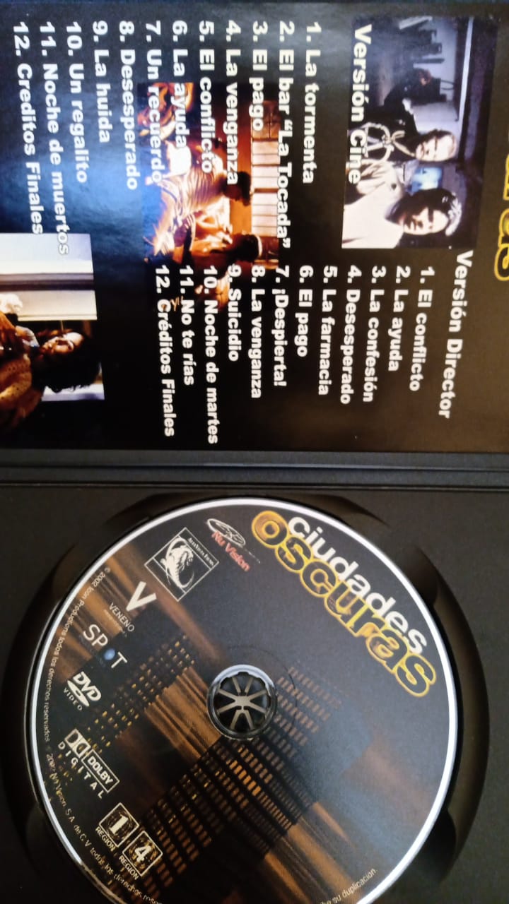 Ciudades oscuras. DVD.