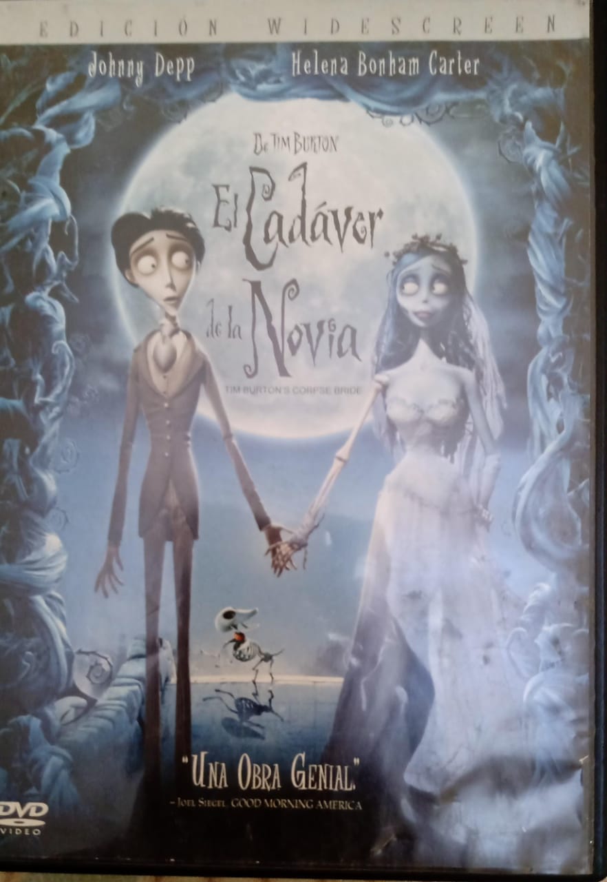 El cadáver de la novia: Corpse Bride. DVD.
