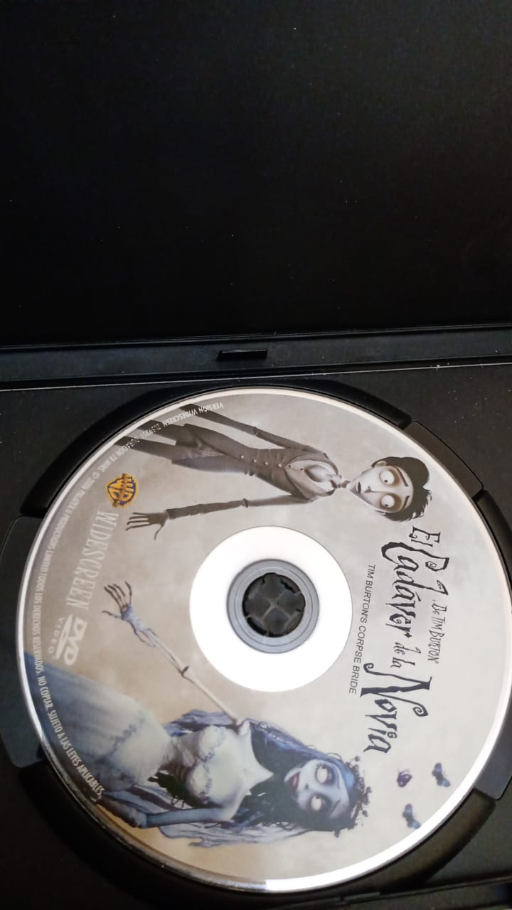 El cadáver de la novia: Corpse Bride. DVD.