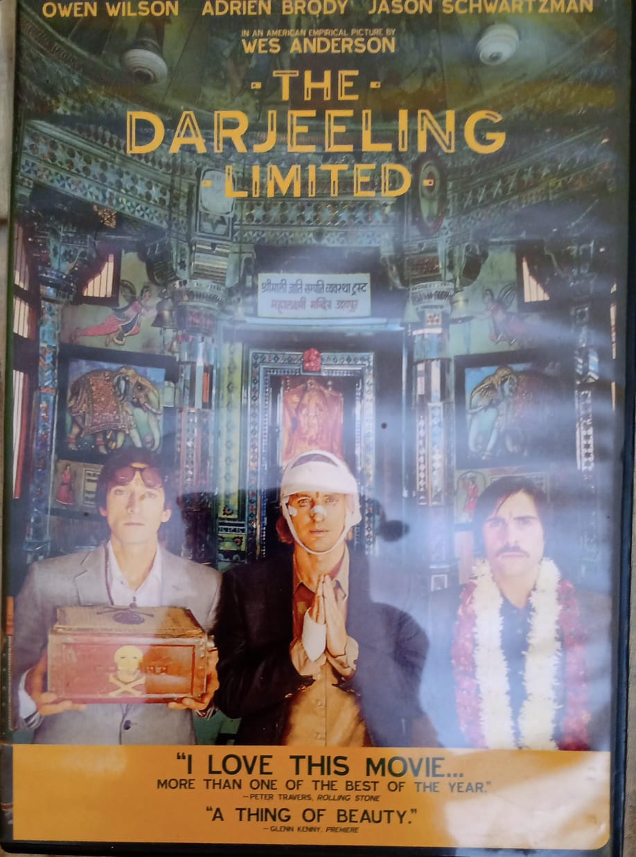 Viaje a Darjeeling. Título original: The Darjeeling Limited. DVD.