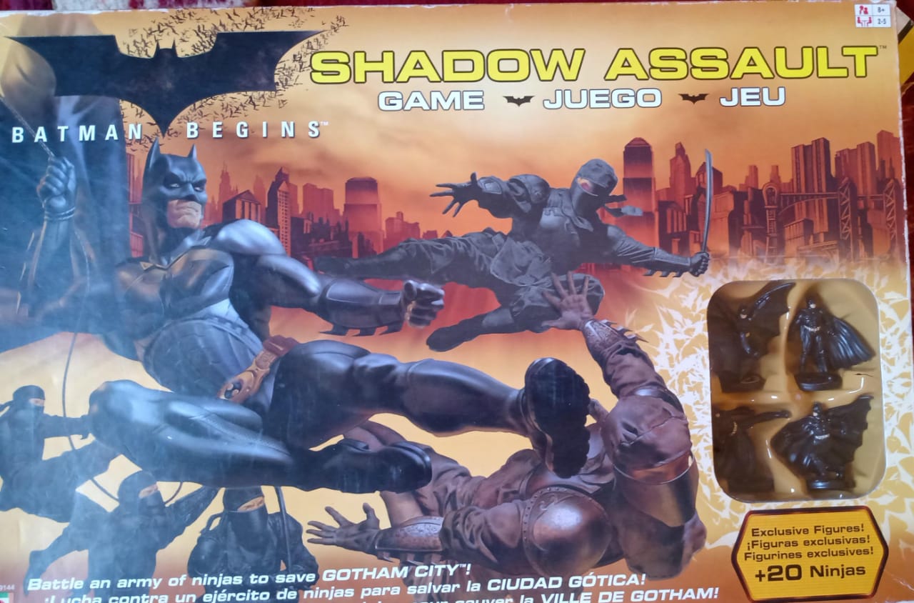 Batman Begins: Shadow Assault Juego de Mesa Mattel.