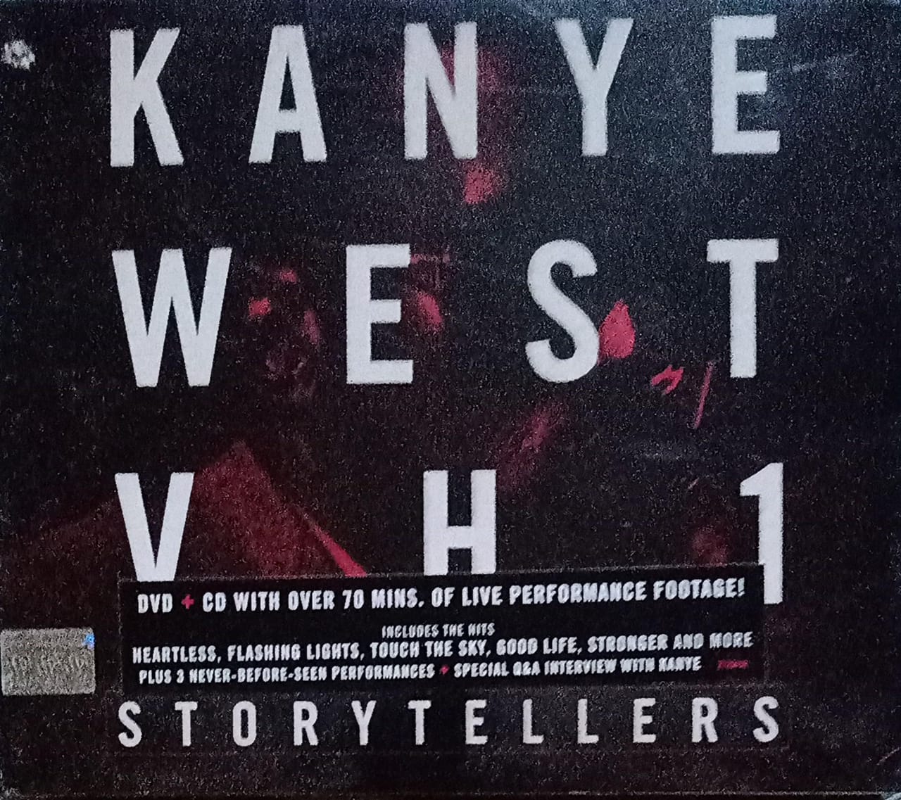 Kanye West – VH1 Storytellers. Cd y DVD. Nuevo.
