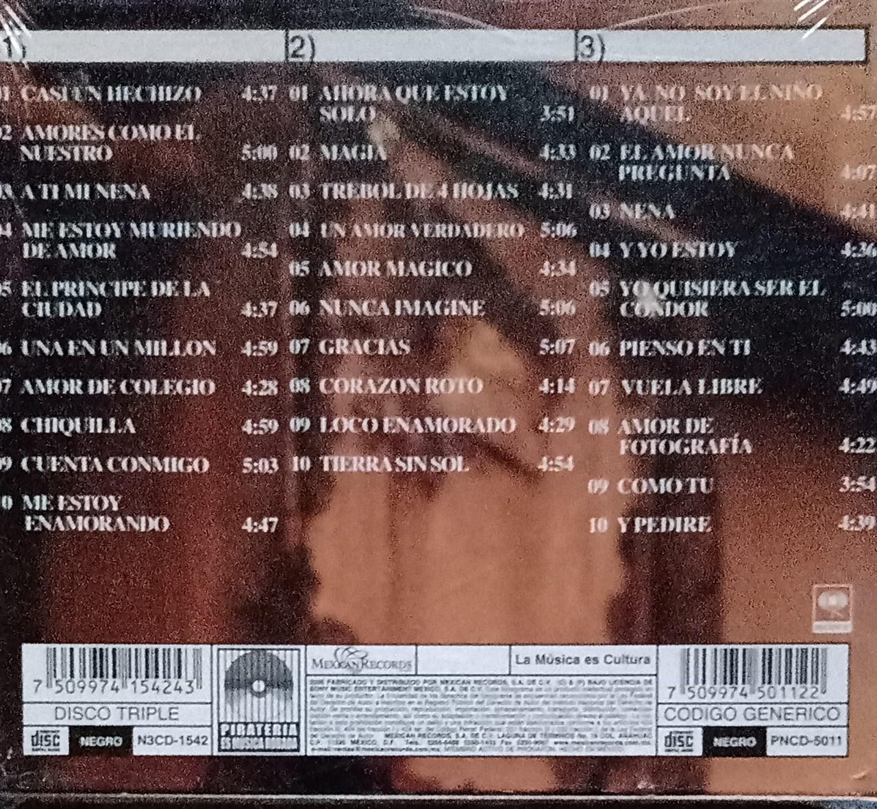Jerry Rivera. Cd triple. Nuevo.