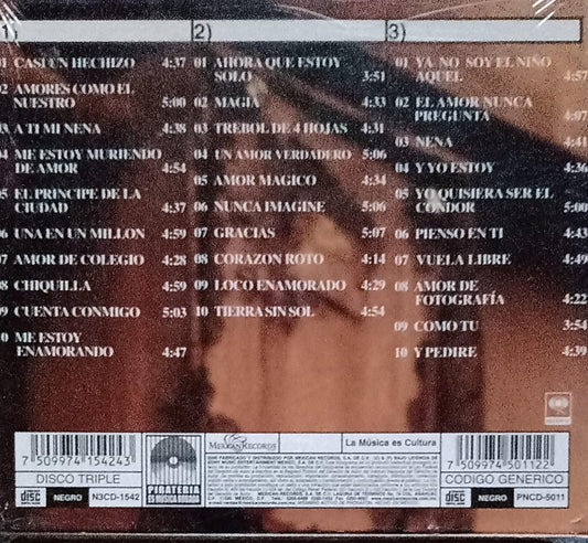 Jerry Rivera. Cd triple. Nuevo.