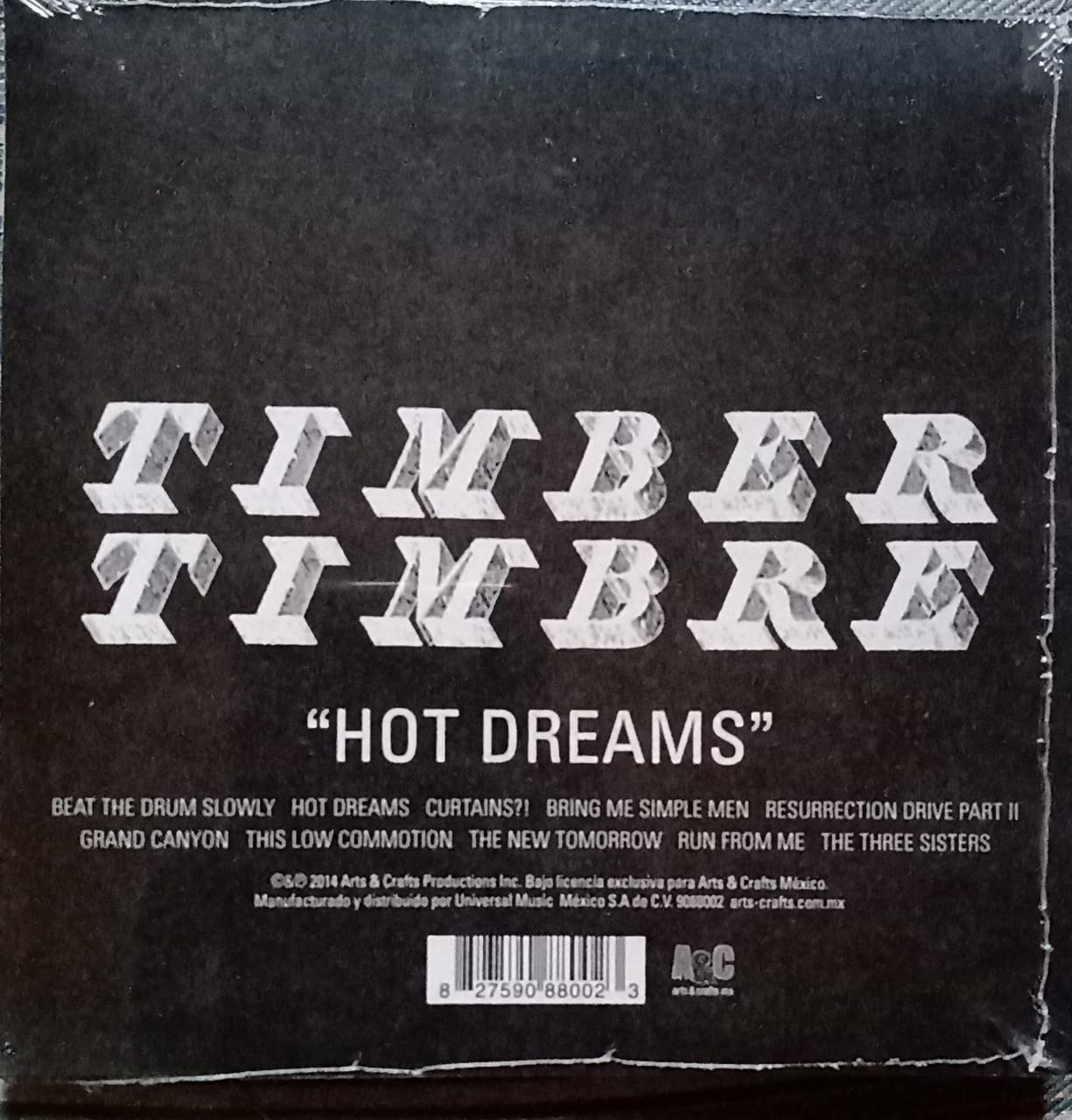 Timber Timbre – Hot Dreams. Cd nuevo.