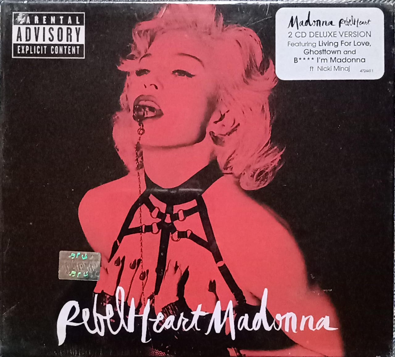 Madonna – Rebel Heart. Deluxe edition. 2 cd nuevo.