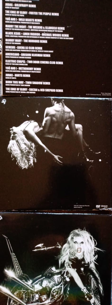 Lady Gaga – Born This Way (The Collection). Cd triple.