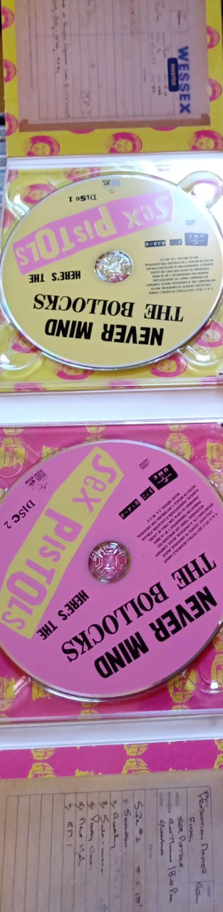 Sex Pistols –&nbsp;Never Mind the Bollocks, Here's the Sex Pistols. Cd doble.