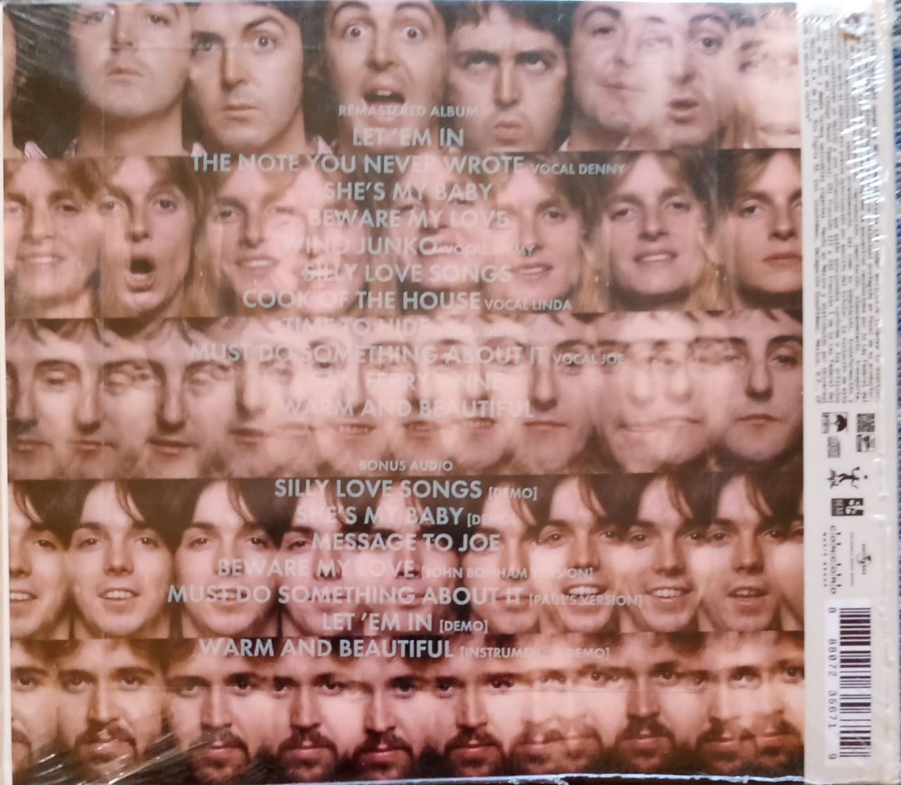 Wings – At the Speed of Sound. Cd nuevo.