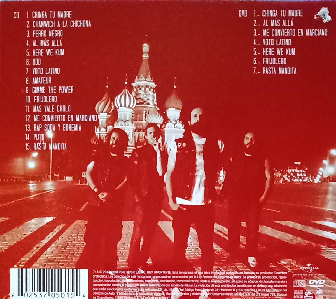 Molotov – Desde Rusia Con Amor = Из России С Любовью. Cd y DVD. Autografiado.
