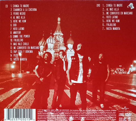 Molotov – Desde Rusia Con Amor = Из России С Любовью. Cd y DVD. Autografiado.