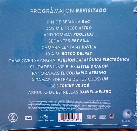 Zoé – Programaton Revisitado. Cd nuevo.