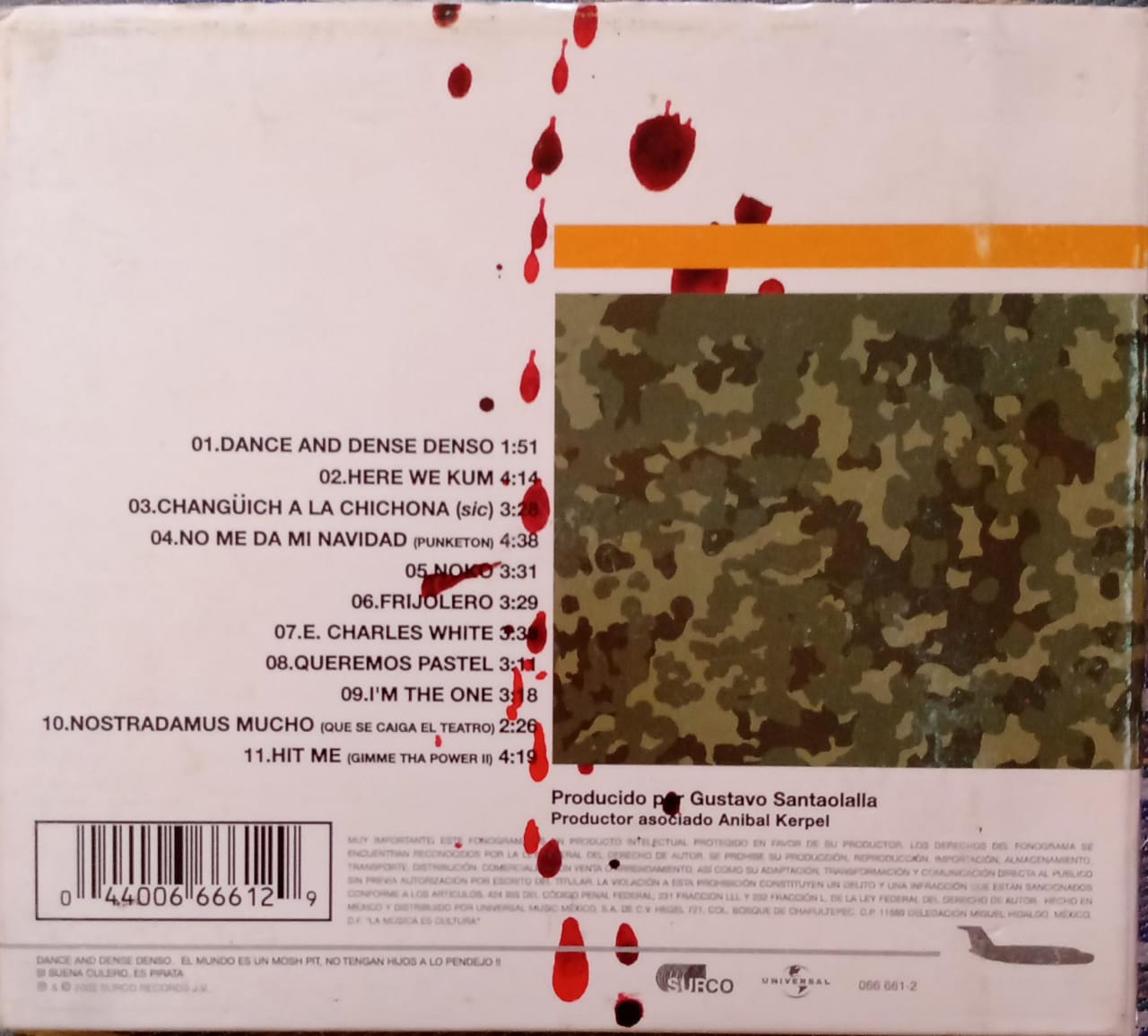 Molotov – Dance And Dense Denso. Cd.