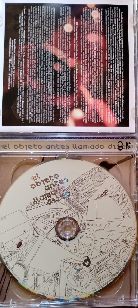 Café Tacvba – El Objeto Antes Llamado Disco. Cd y DVD.