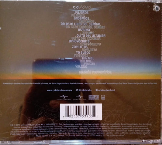 Café Tacvba – El Objeto Antes Llamado Disco. Cd y DVD.