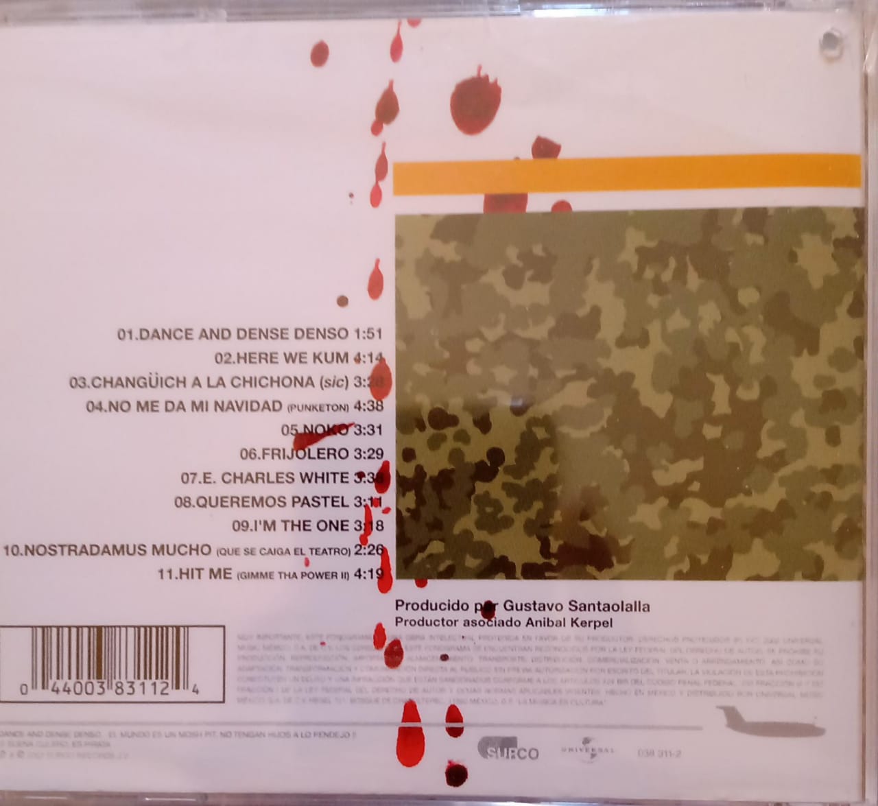 Molotov – Dance And Dense Denso. Cd nuevo.