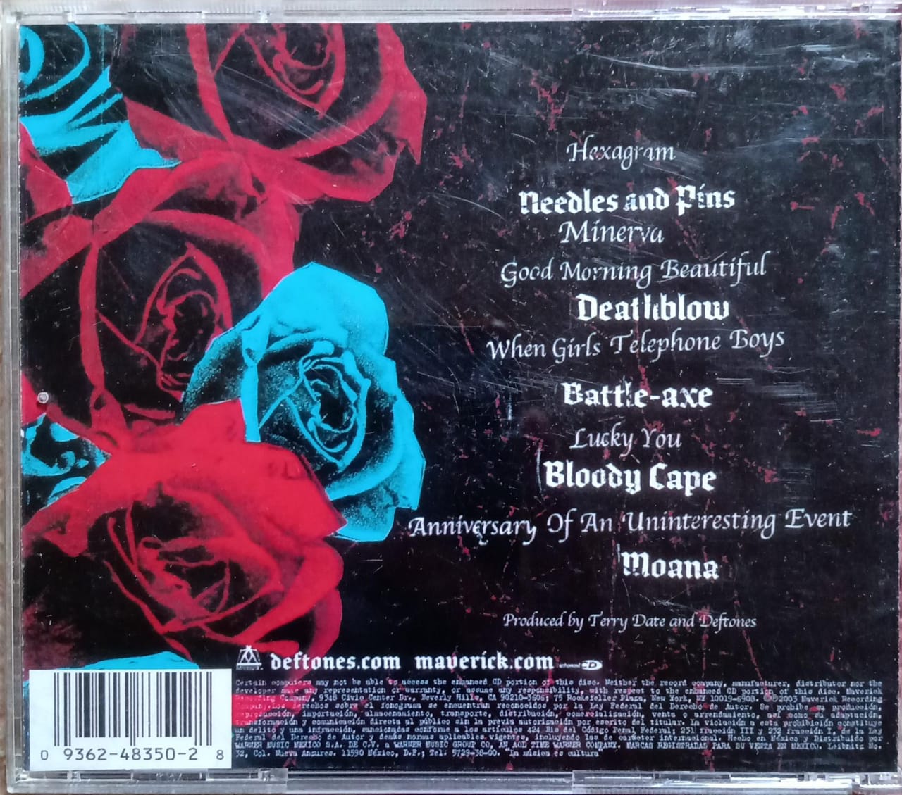 Deftones – Deftones (CD en excelente estado).