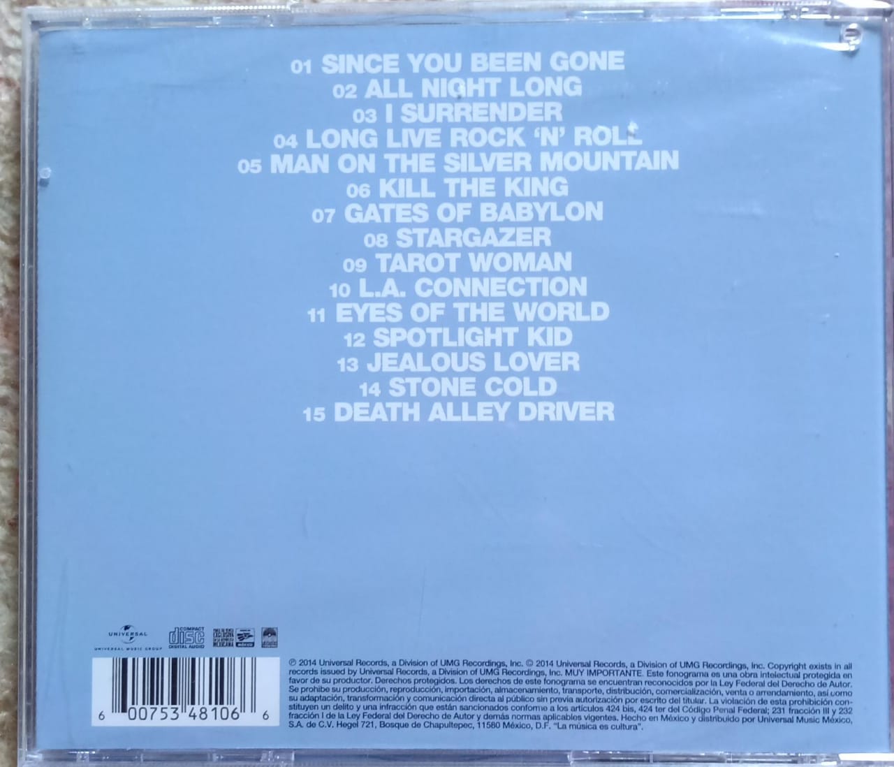Rainbow – Essential. Cd nuevo.