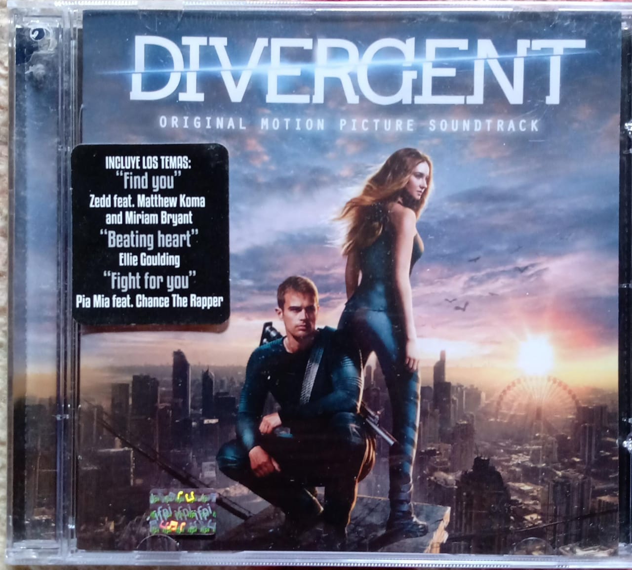 Varios – Divergent (Ost Soundtrack). Cd nuevo.