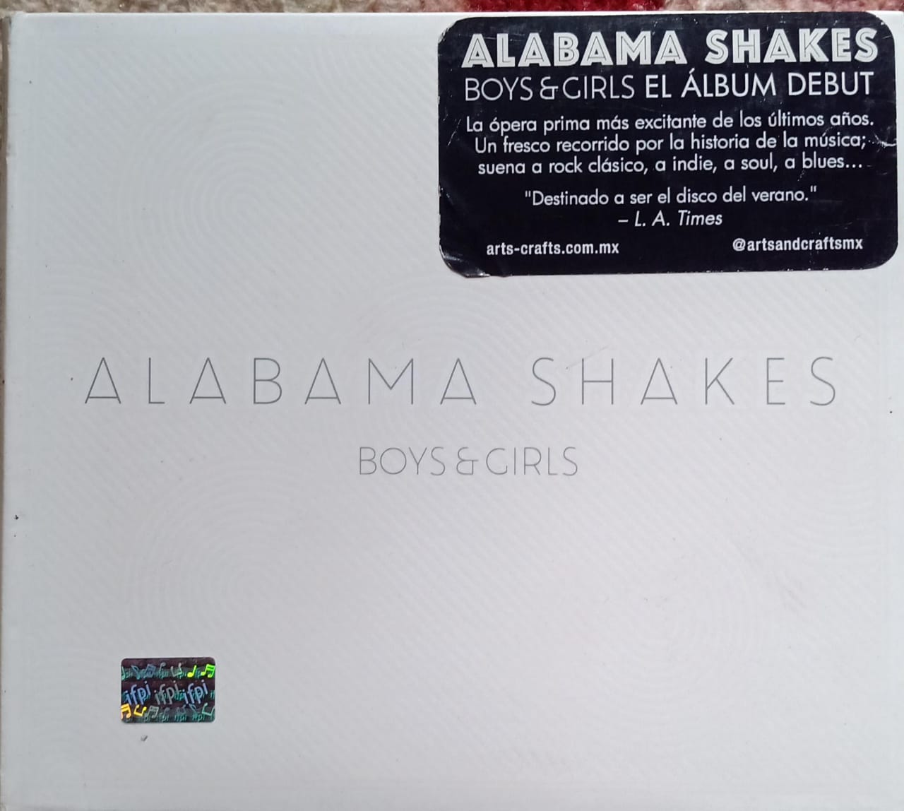 💿 Alabama Shakes – Boys & Girls (CD en excelente estado).