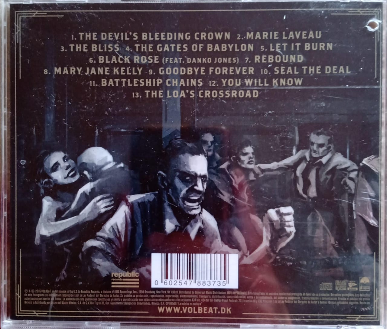 Volbeat – Seal the Deal & Let's Boogie (CD Nuevo).