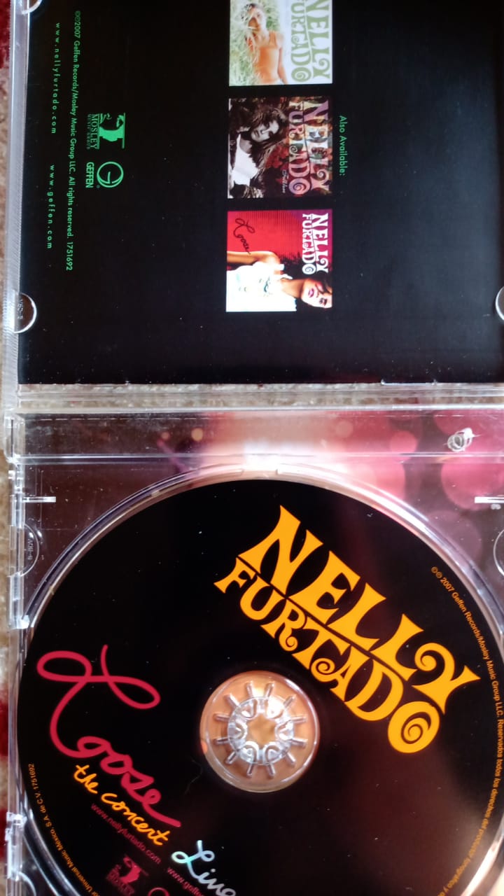 Nelly Furtado – Loose - The Concert. Cd excelente estado.