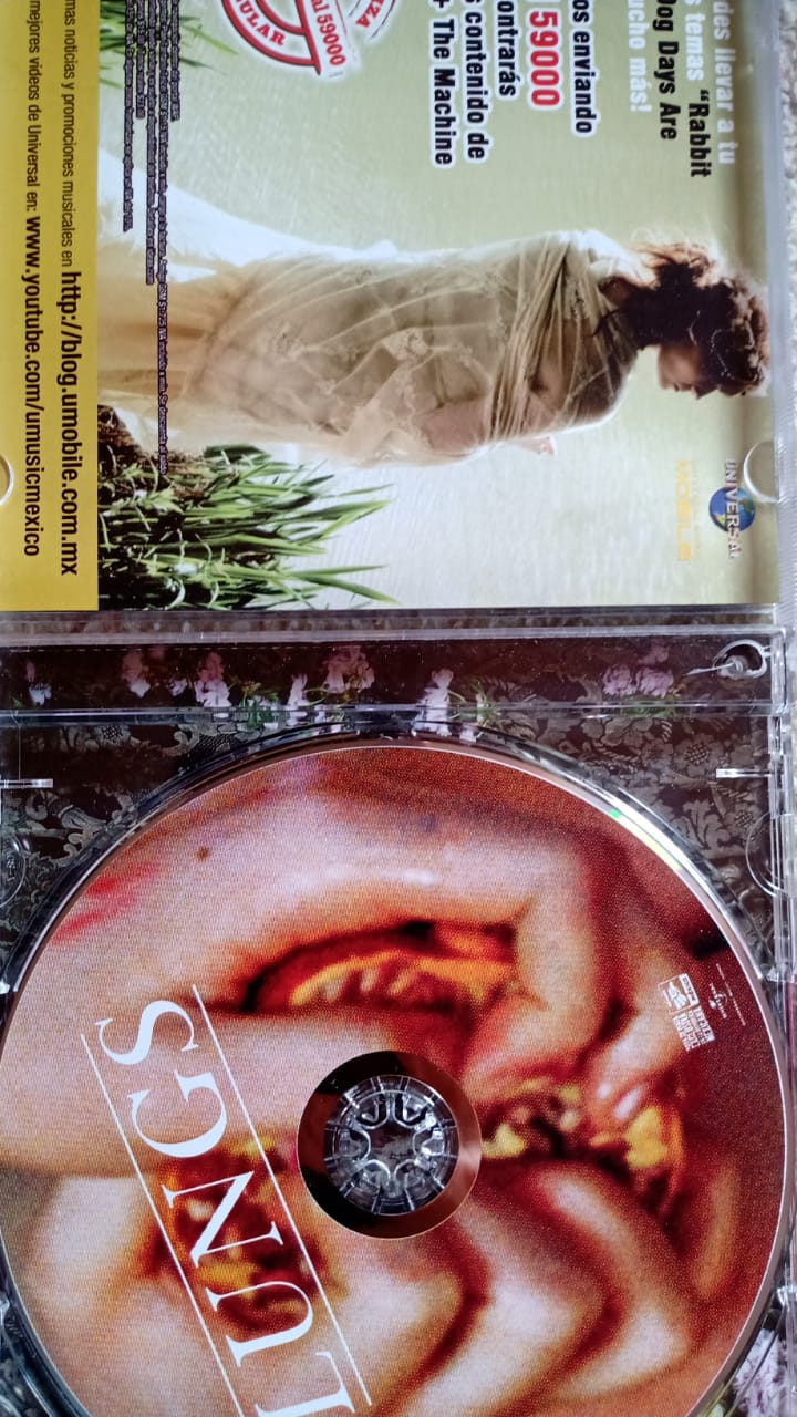 Florence + The Machine – Lungs (CD en excelente estado).