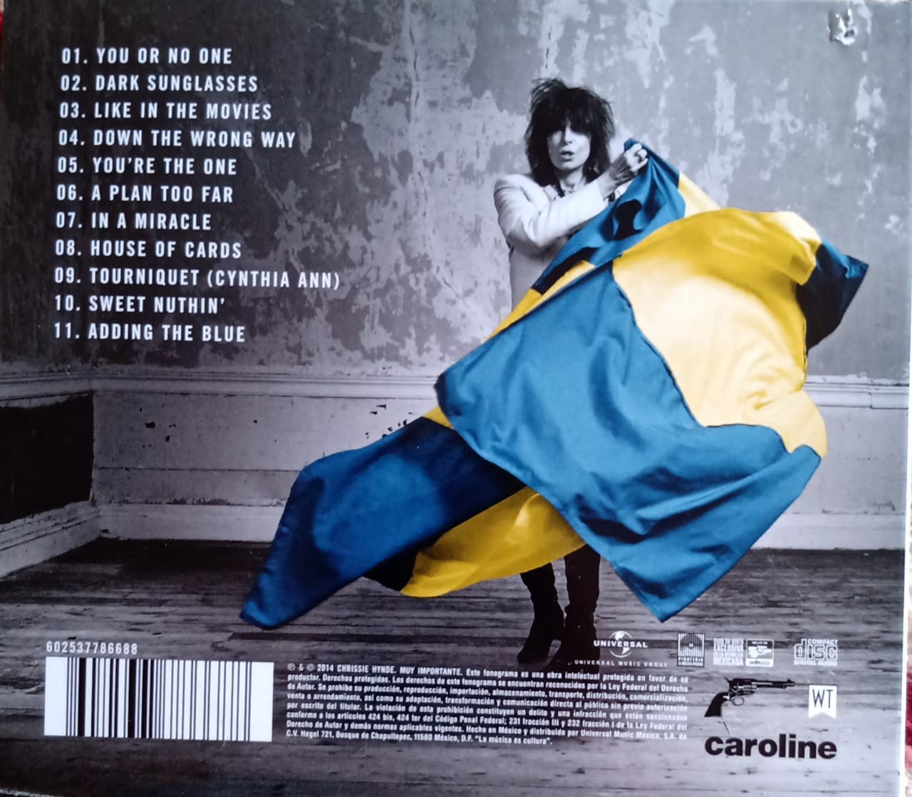 Chrissie Hynde – Stockholm (CD en excelente estado).