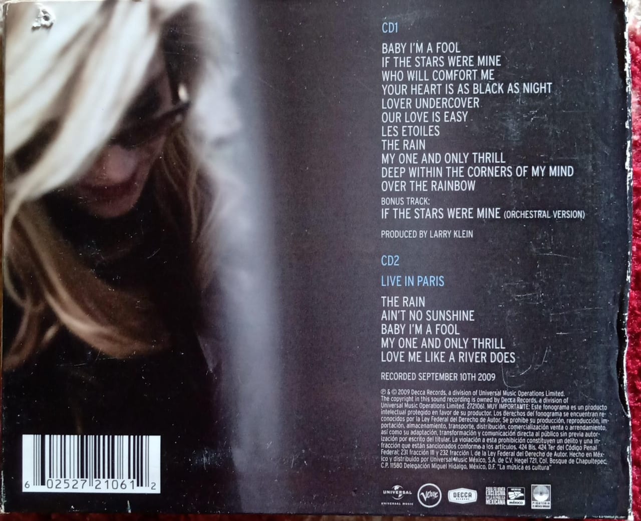 Melody Gardot – My One and Only Thrill (CD doble en excelente estado).