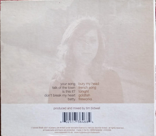 Kate Walsh – Tim's House (CD en excelente estado).
