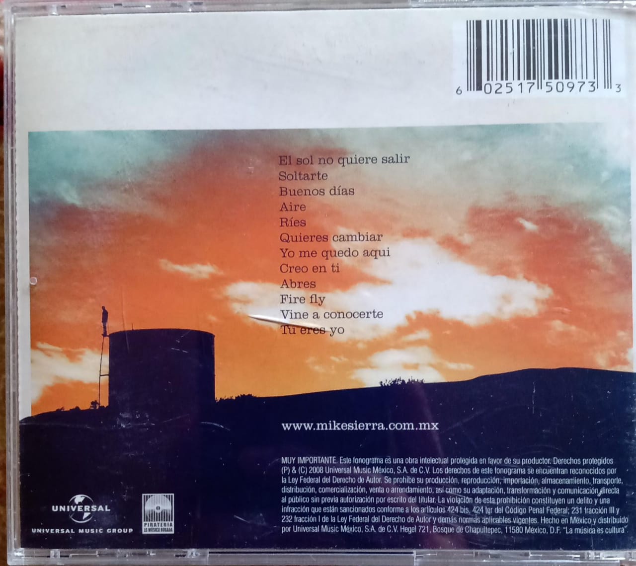 Mike Sierra – Buenos Días (CD en excelente estado).