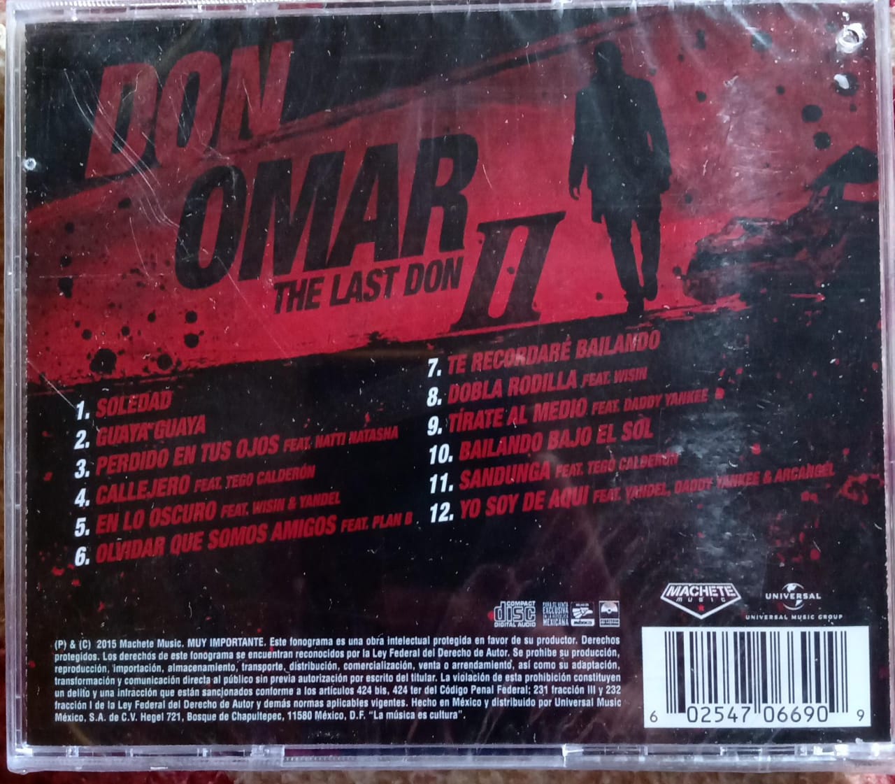 Don Omar – The Last Don II (CD nuevo).