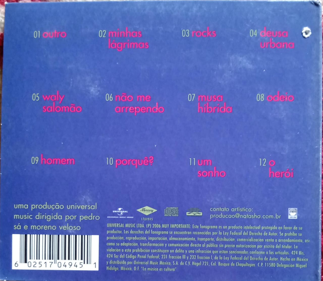 Caetano Veloso – Cê. Cd.