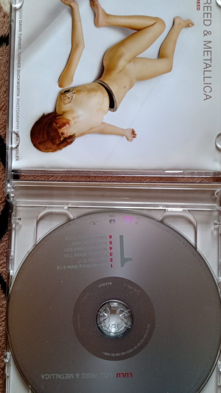 Lou Reed &amp; Metallica – Lulu (CD doble en excelente estado).