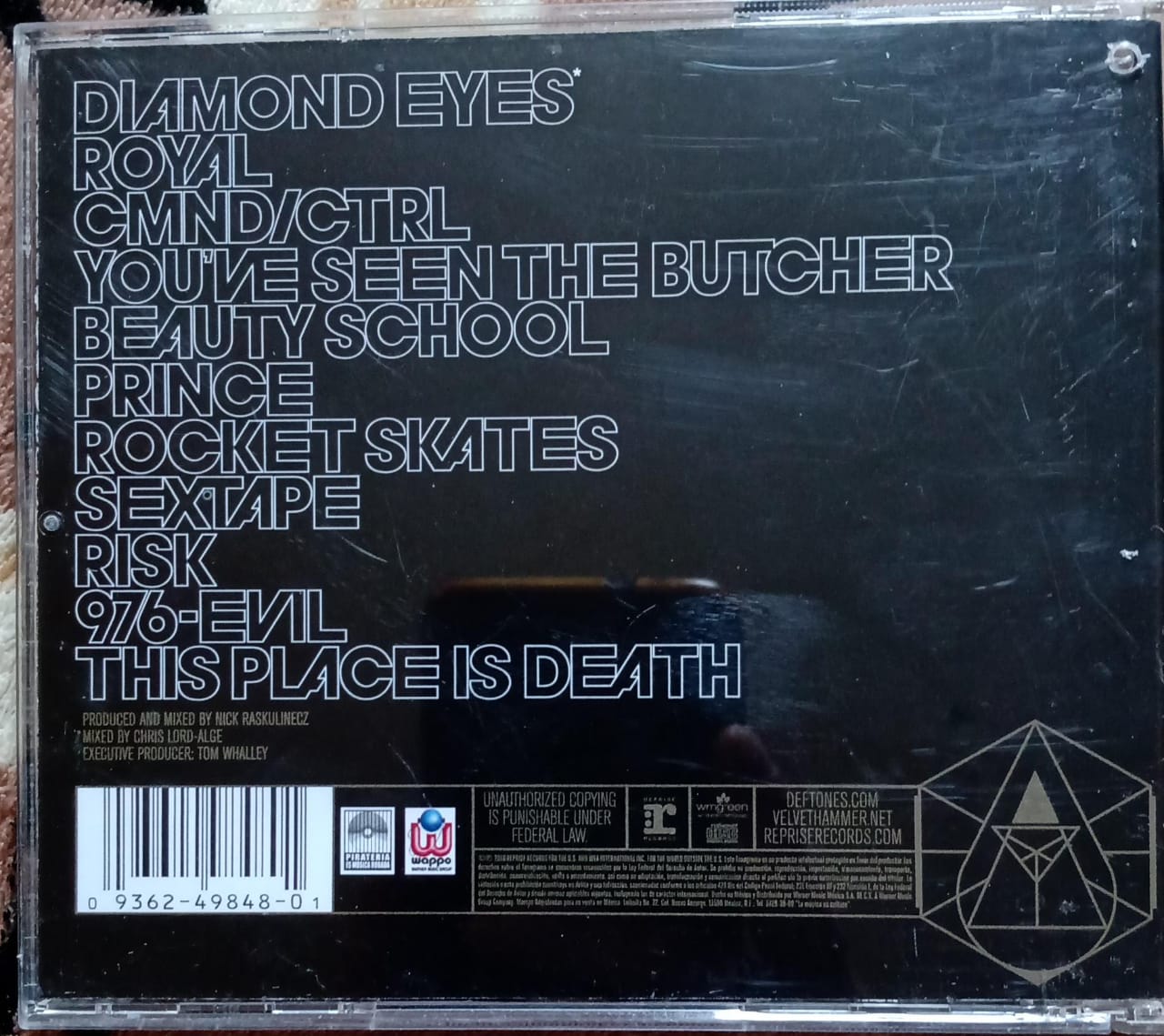 Deftones – Diamond Eyes (CD en excelente estado).
