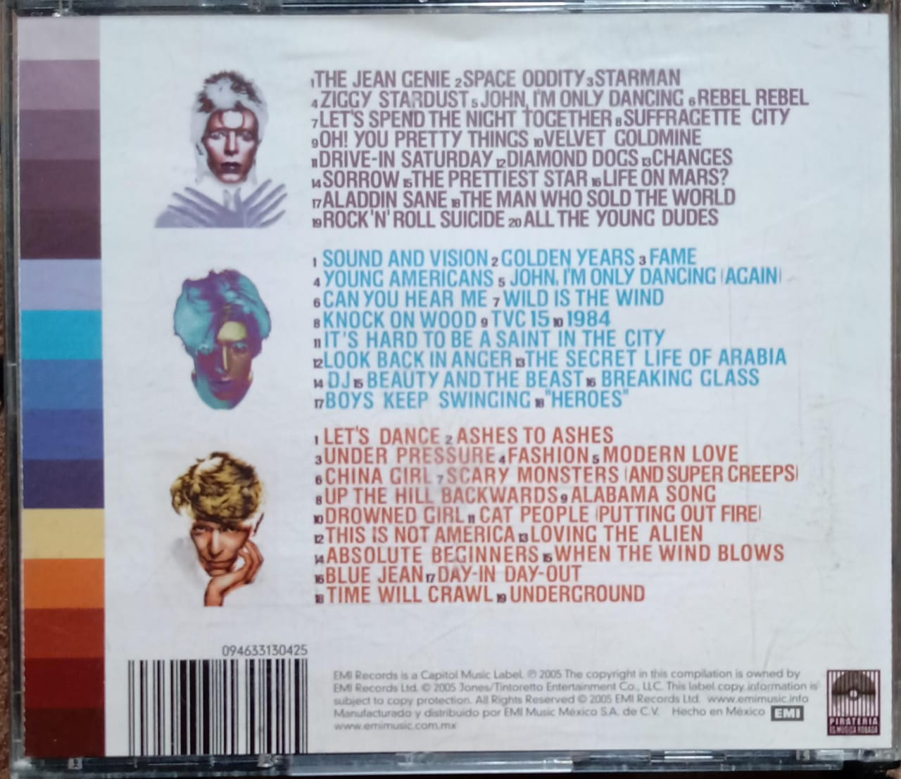 David Bowie – The Platinum Collection (CD triple en buen estado).